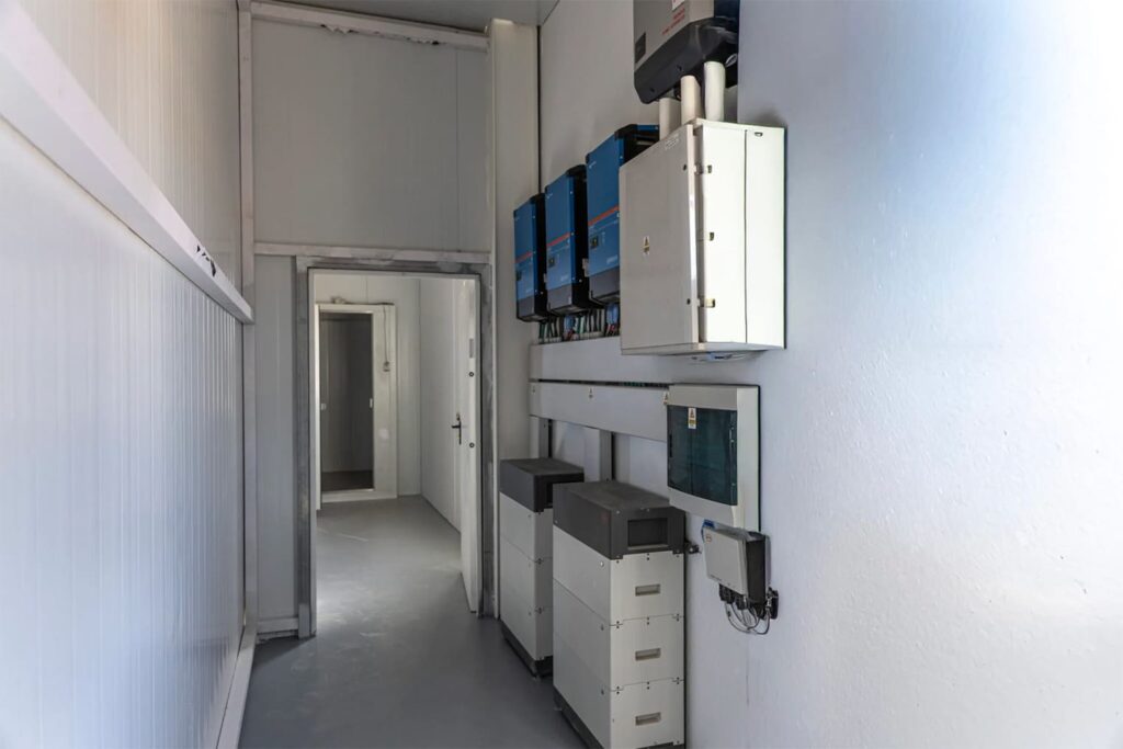 Centro de control y almacenamiento energético