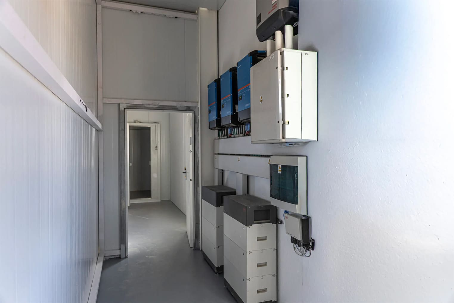 Centro de control y almacenamiento energ&eacute;tico